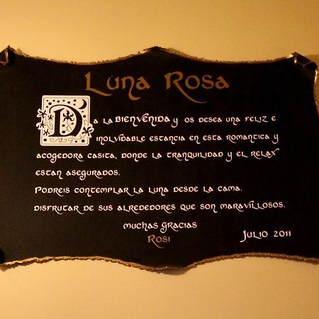 Casa Rural Luna Rosa Lancharejo Esterno foto