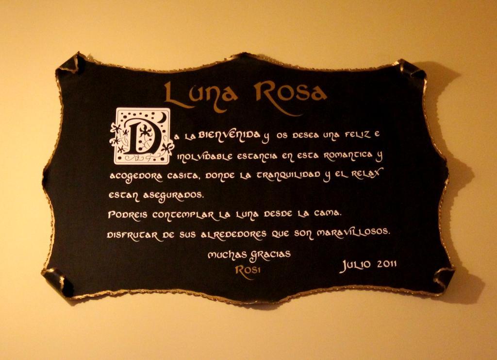Casa Rural Luna Rosa Lancharejo Esterno foto